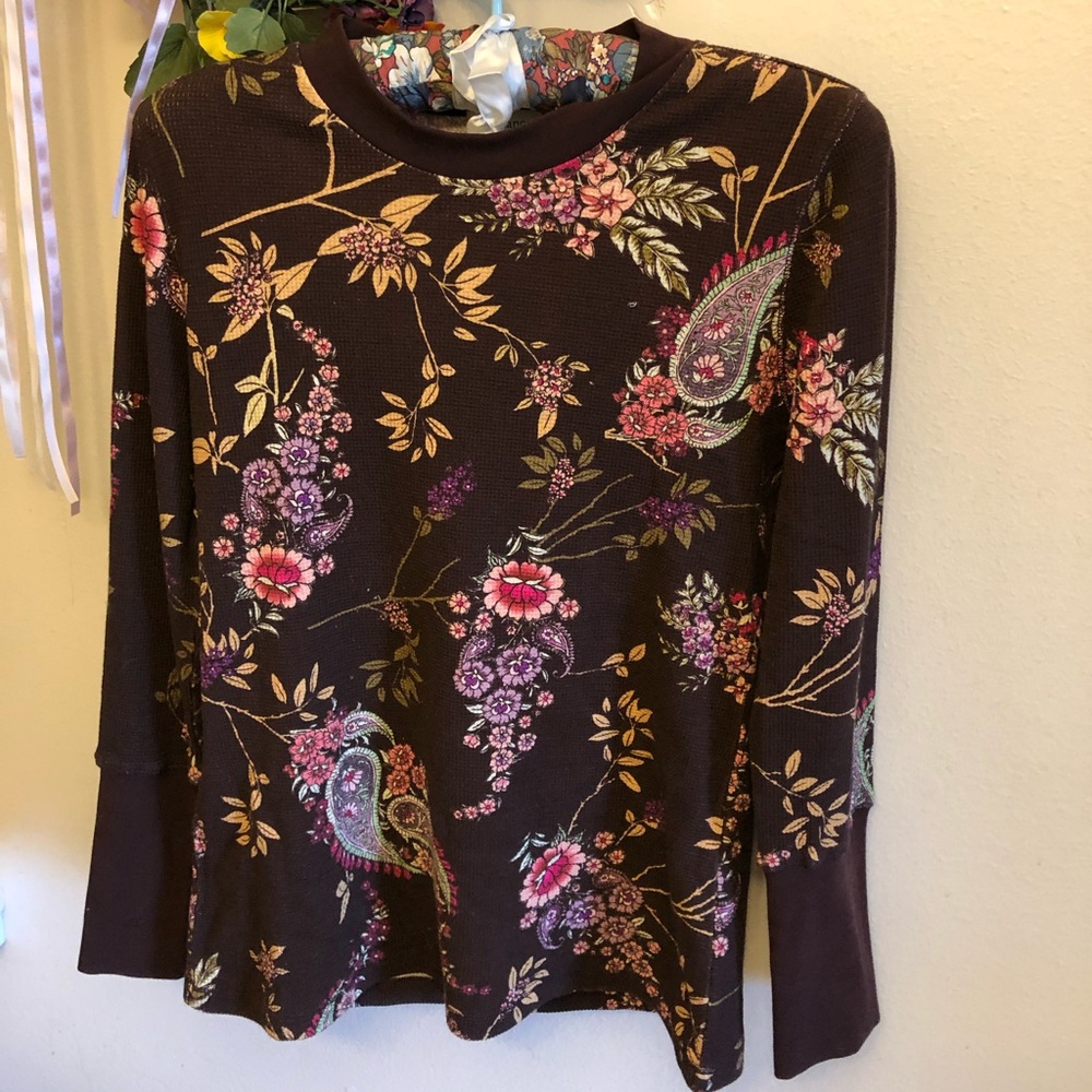 Sundance floral thermal top